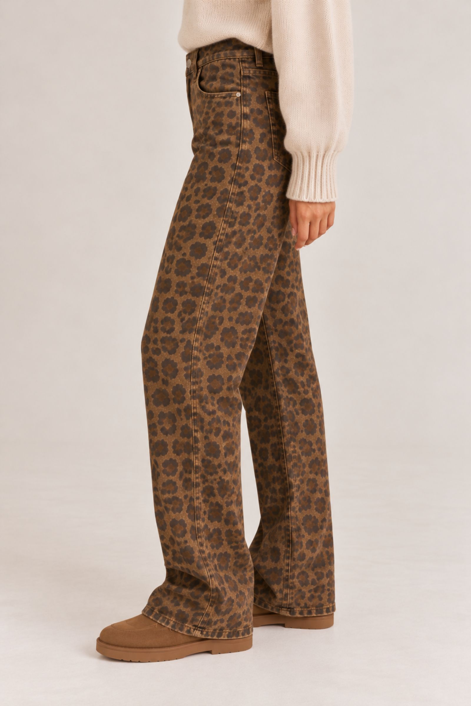 JEANS CON STAMPA ANIMALIER – Bild 4