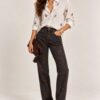 PANTALONI CON FANTASIA FLOREALE - Image 2