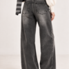 JEANS WIDE LEG EFFETTO SLAVATO - Image 4